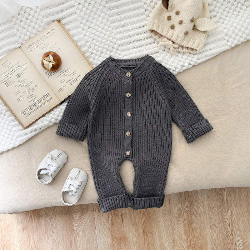 Elegante Gebreide Baby Playsuit